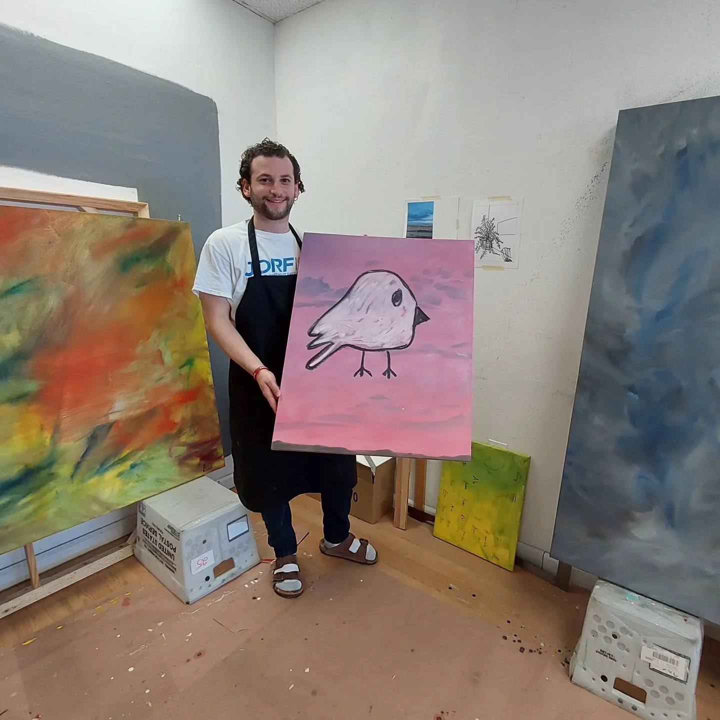 Arno Goetz @arno.art is one of the 170+ members of the Goldmark artist community who will be opening their Goldmark art studios to visitors during our Spring Art Walk on Saturday 4/11 and Sunday 4/12 from 12-5pm both days! 

Like many Goldmark artist