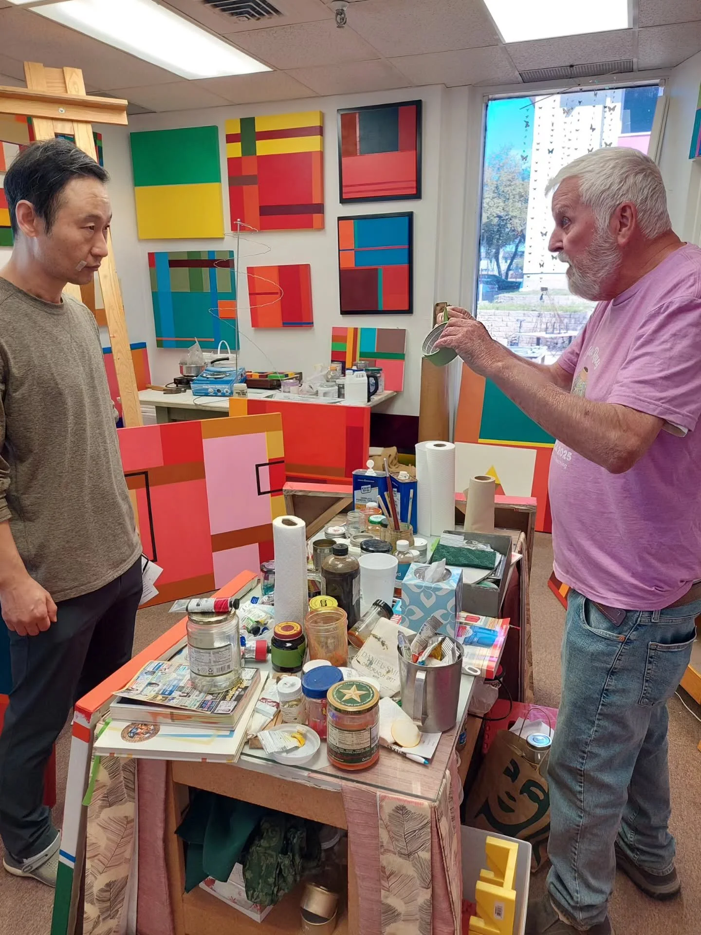 You can freely explore the individual studio workspaces of the 170+ member Goldmark artist community during the Spring Art Walk on Saturday 4/11 and Sunday 4/12 from 12-5pm both days! 

Join us for this free 2-day open-studios event at the Goldmark C