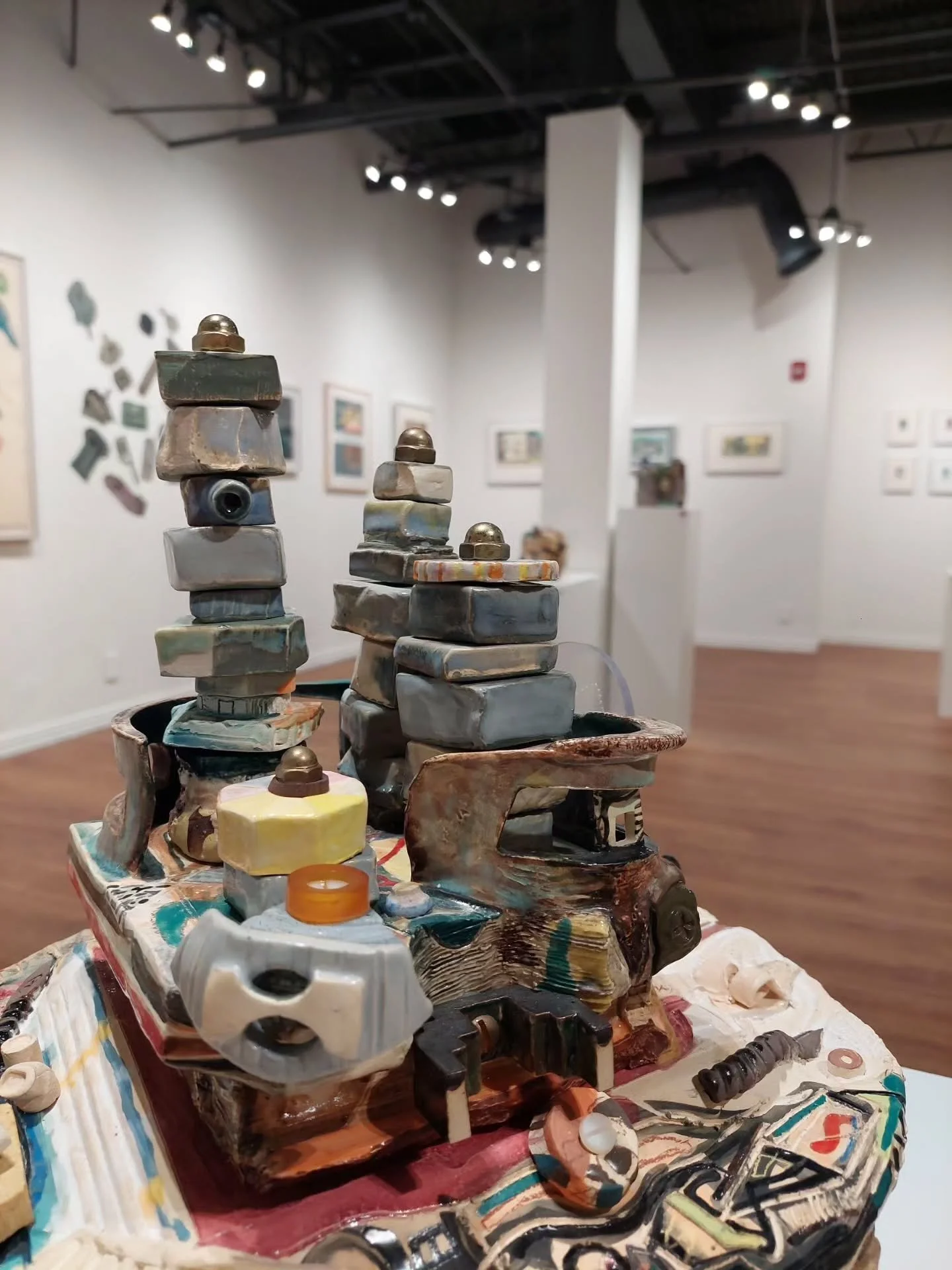 Join us at the Goldmark Cultural Center's Norman Brown Gallery this Saturday 4/18 at 11.00am for a special artist talk and presentation! 

Barbara Frey @b.l.frey will be presenting an artist talk about &ldquo;2-D and 3-D: The Prints and Ceramic Sculp