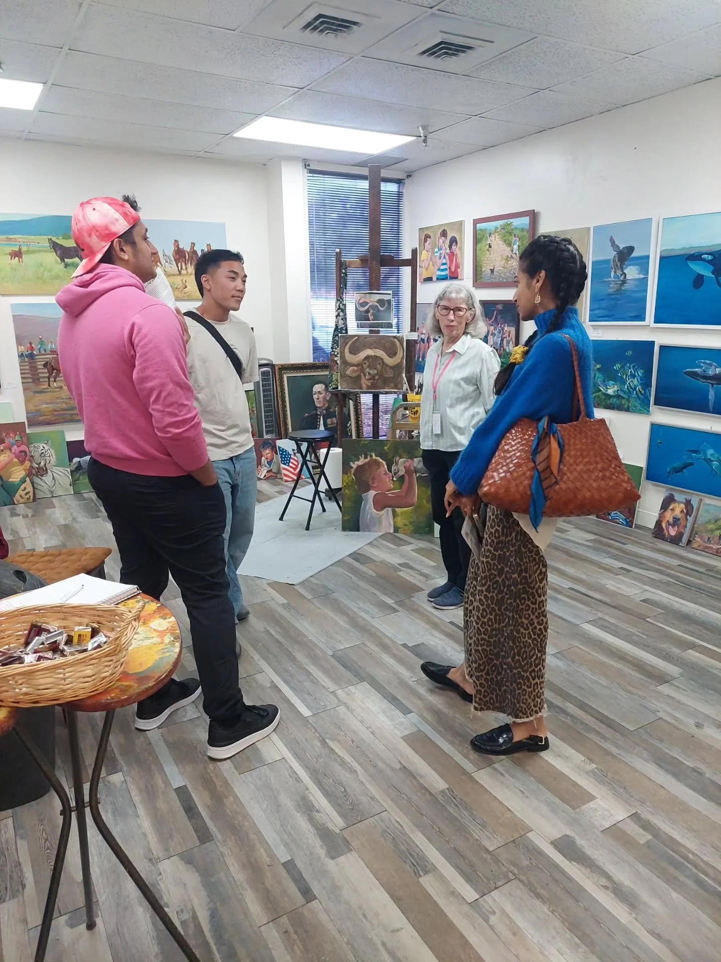 More photos from the Goldmark artist community's Spring Art Walk open-studios event earlier this month!

If you already miss the Goldmark artist community and are looking for an excuse to return to the Goldmark Cultural Center, we have a busy weekend