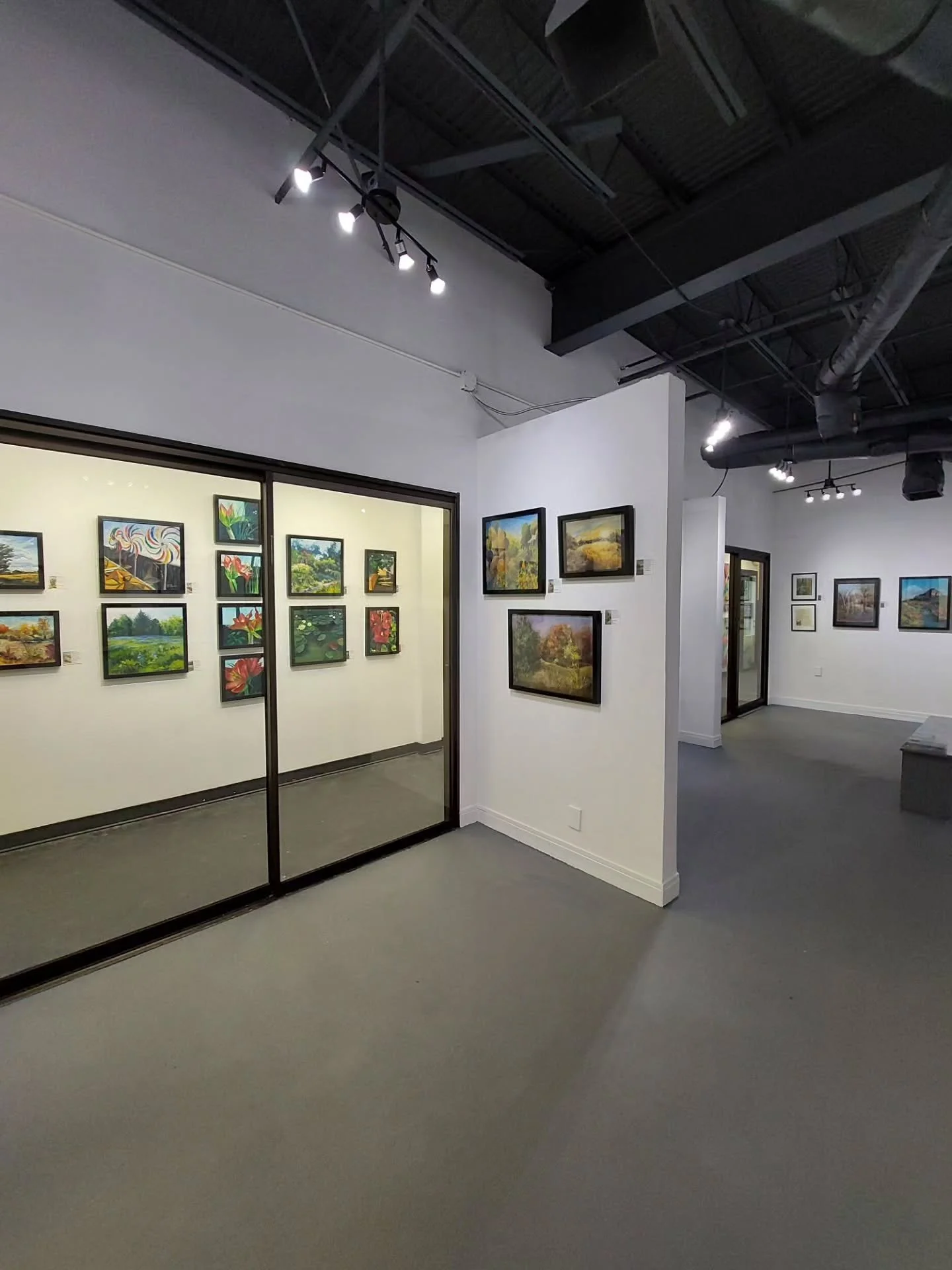 Join us at the Goldmark Cultural Center's John H. Milde Gallery tomorrow Saturday 4/25 from 2-4pm for the reception of "Takin' it Easel: Landscapes and Landmarks", an exhibition featuring oil paintings and pastel drawings by artist Gloria M