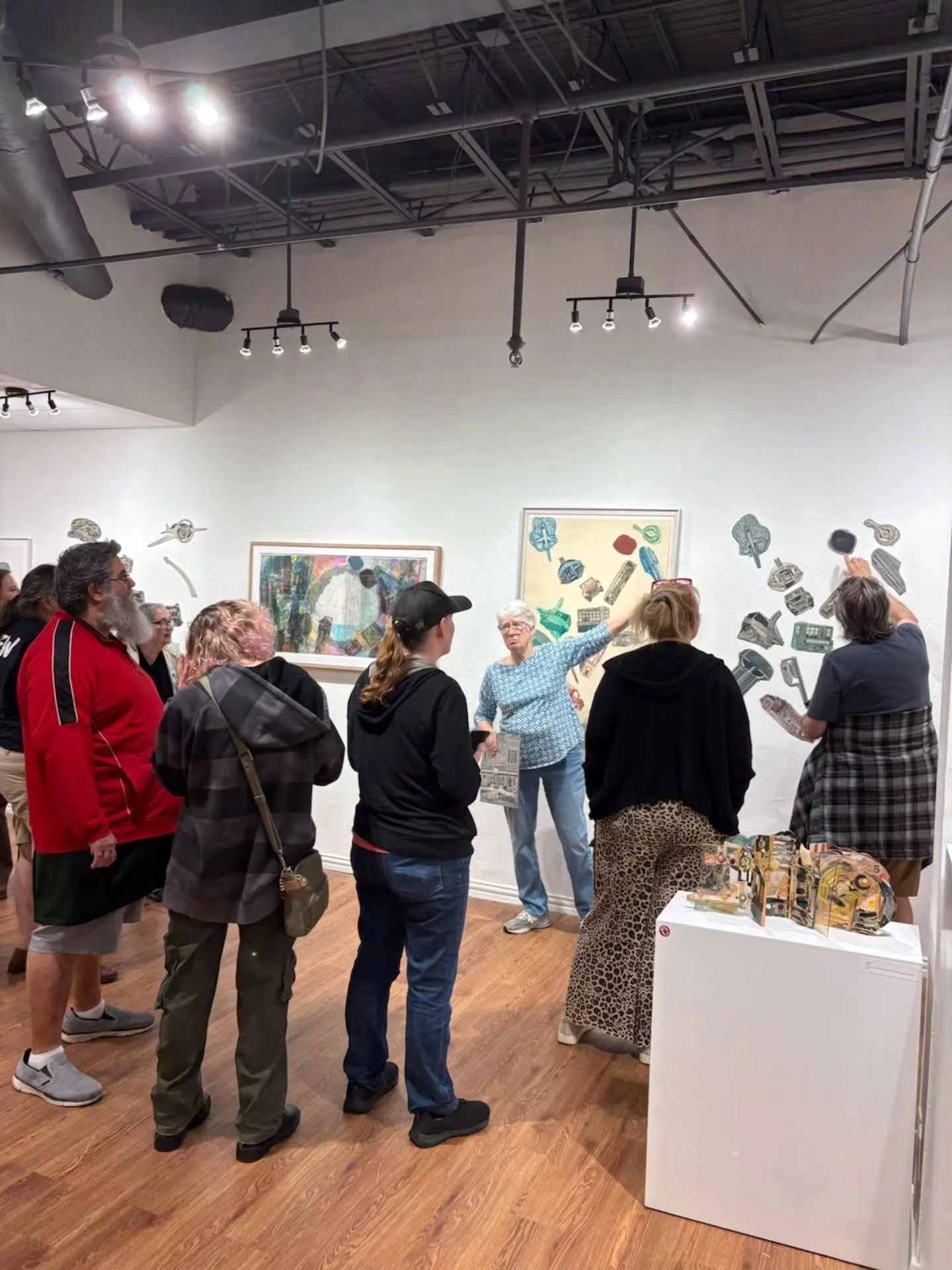 Join us at the Goldmark Cultural Center's Norman Brown Gallery tomorrow Saturday 5/9 from 2.00pm to 3.00pm for a special artist talk presented by Barbara Frey @b.l.frey !

Barbara is the curator of "2-D and 3-D: The Prints and Ceramic Sculptures