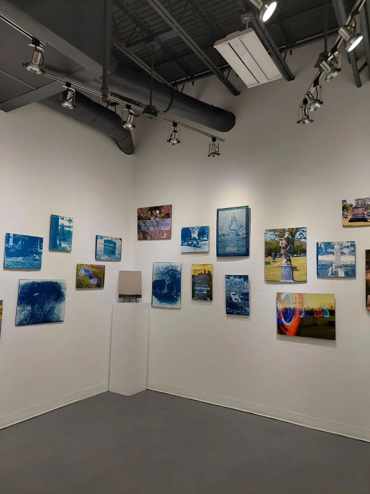 Join us at the Goldmark Cultural Center&rsquo;s Ruth Andres Gallery tomorrow, Saturday 6/6, from 3pm - 5pm for the exhibition reception for &ldquo;What Grows Over Us&rdquo;, a solo exhibition of new cyanotypes, photographs, and handmade books by Gold