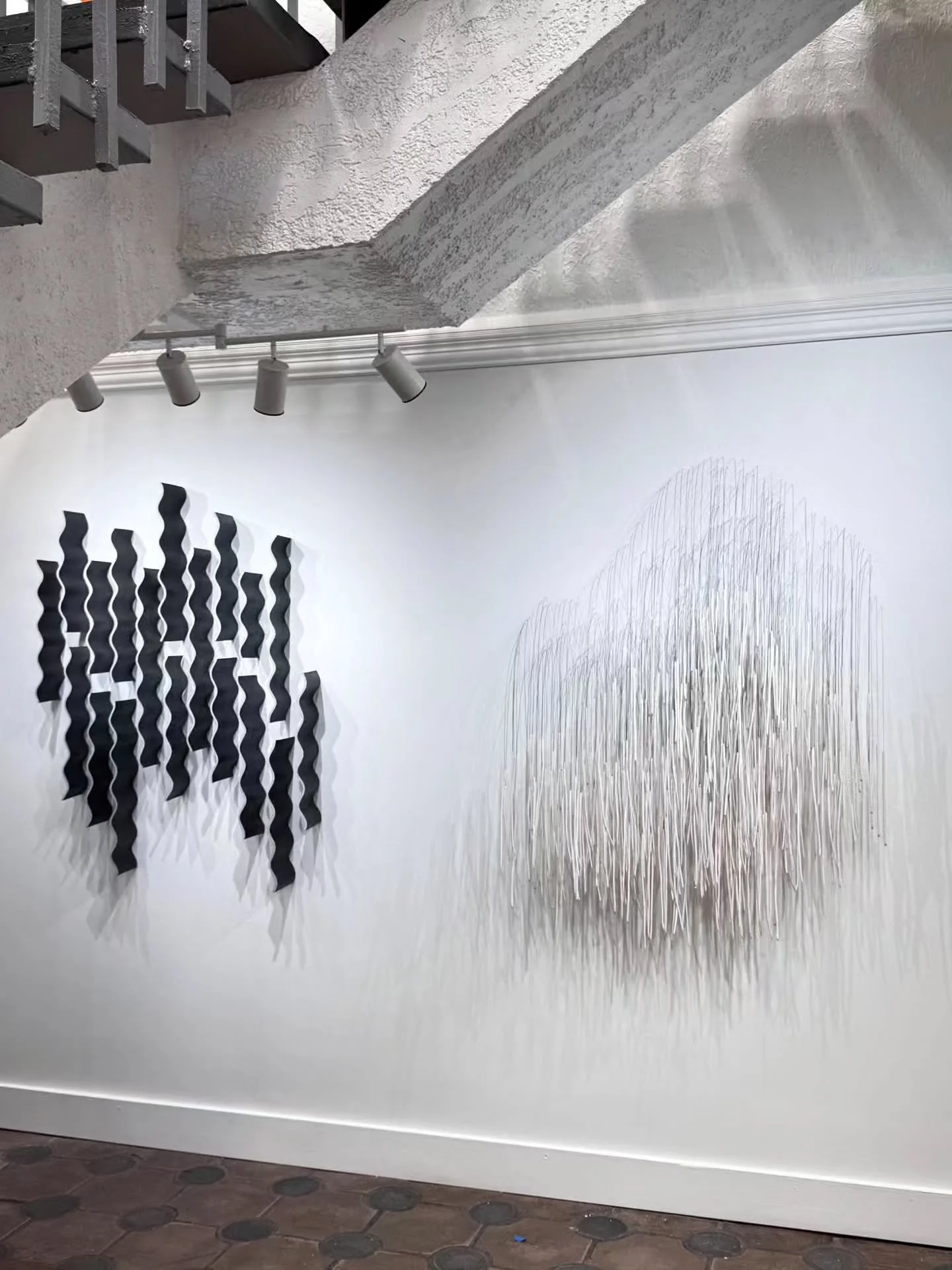 The Goldmark Cultural Center presents "Midnight Tide / Echoes of Rainfall", a collaborative installation by artists Marla Ziegler and Du Chau @dcconcurrent . 

The inaugural installation on Goldmark&rsquo;s new Dialog Wall&mdash;an invitati