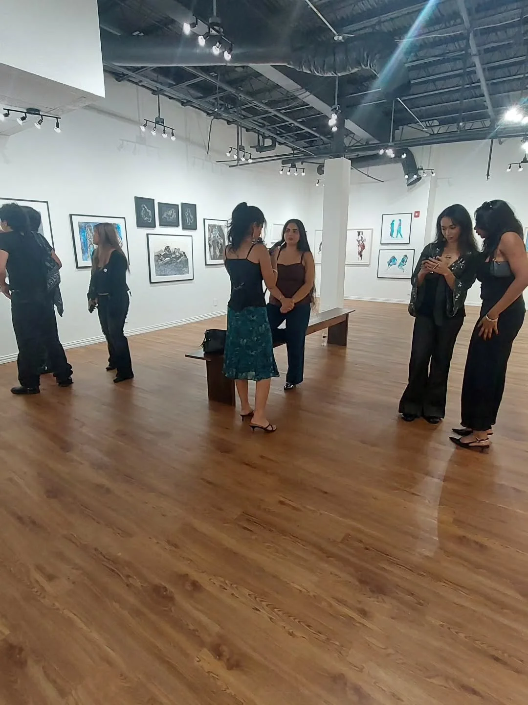 Join us at the Goldmark Cultural Center's Norman Brown Gallery this Saturday 7/18 from 6.00pm to 8.00pm for the opening reception of "The Figure Expressed", a drawing invitational group exhibition featuring works by Goldmark artist Lynn Smi