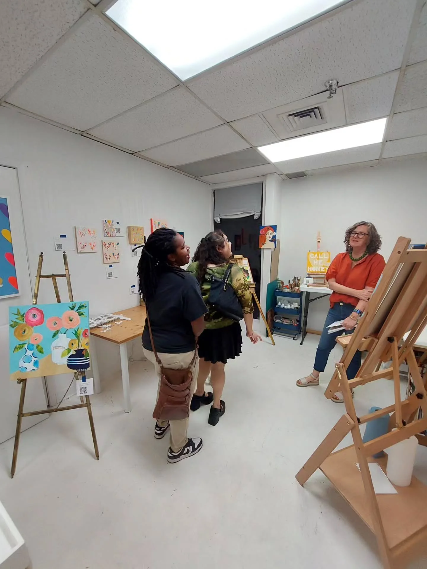 The Midsummer Art Fair at the Goldmark Cultural Center continues tonight from 5.00pm to 10.00pm! 

Here are just a handful of photos from last night, when visitors got the chance to explore the private art studios of dozens of friendly Goldmark artis