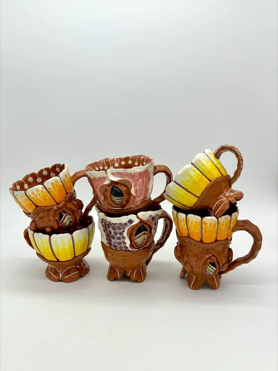 Abortifacient Floral Mugs, 2024