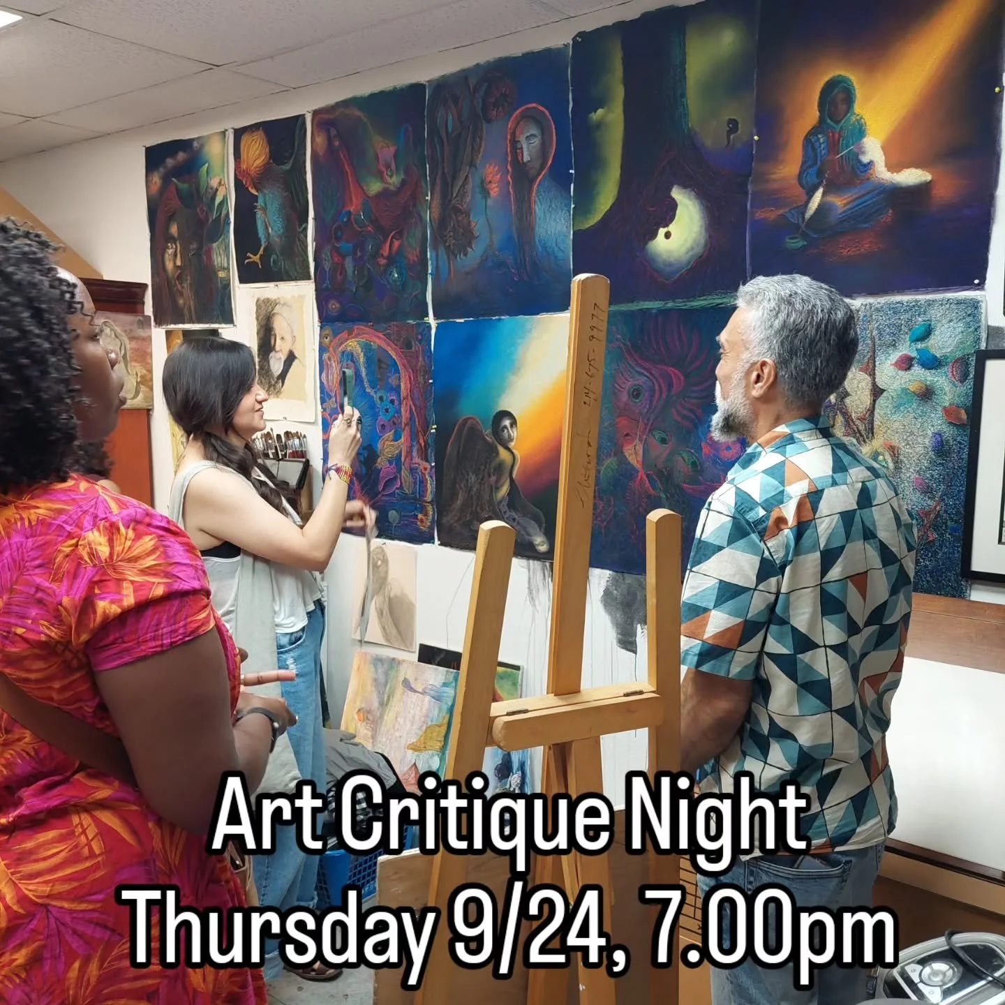 Art Critique Night
Thursday 9/24, 7.00pm

Join us for another session in an ongoing series of art critique meet-ups for the Goldmark artist community! The theme of this nighttime meet-up is recent works.

Meet at the Norman Brown Gallery in Building 