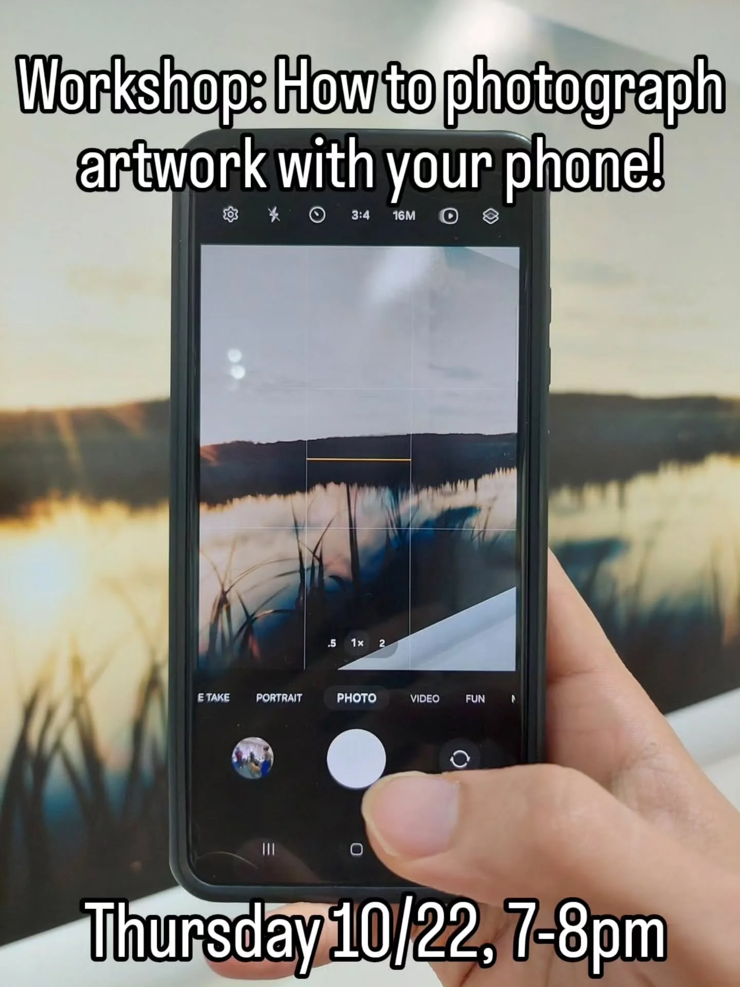 Join us at the Goldmark Cultural Center&rsquo;s John H. Milde Gallery this Thursday 10/22 from 7:00pm - 8:00pm for a special hands-on digital photography workshop presented by Goldmark artist Abbigail Quillen @_aquillens_ !

At one point or another, 