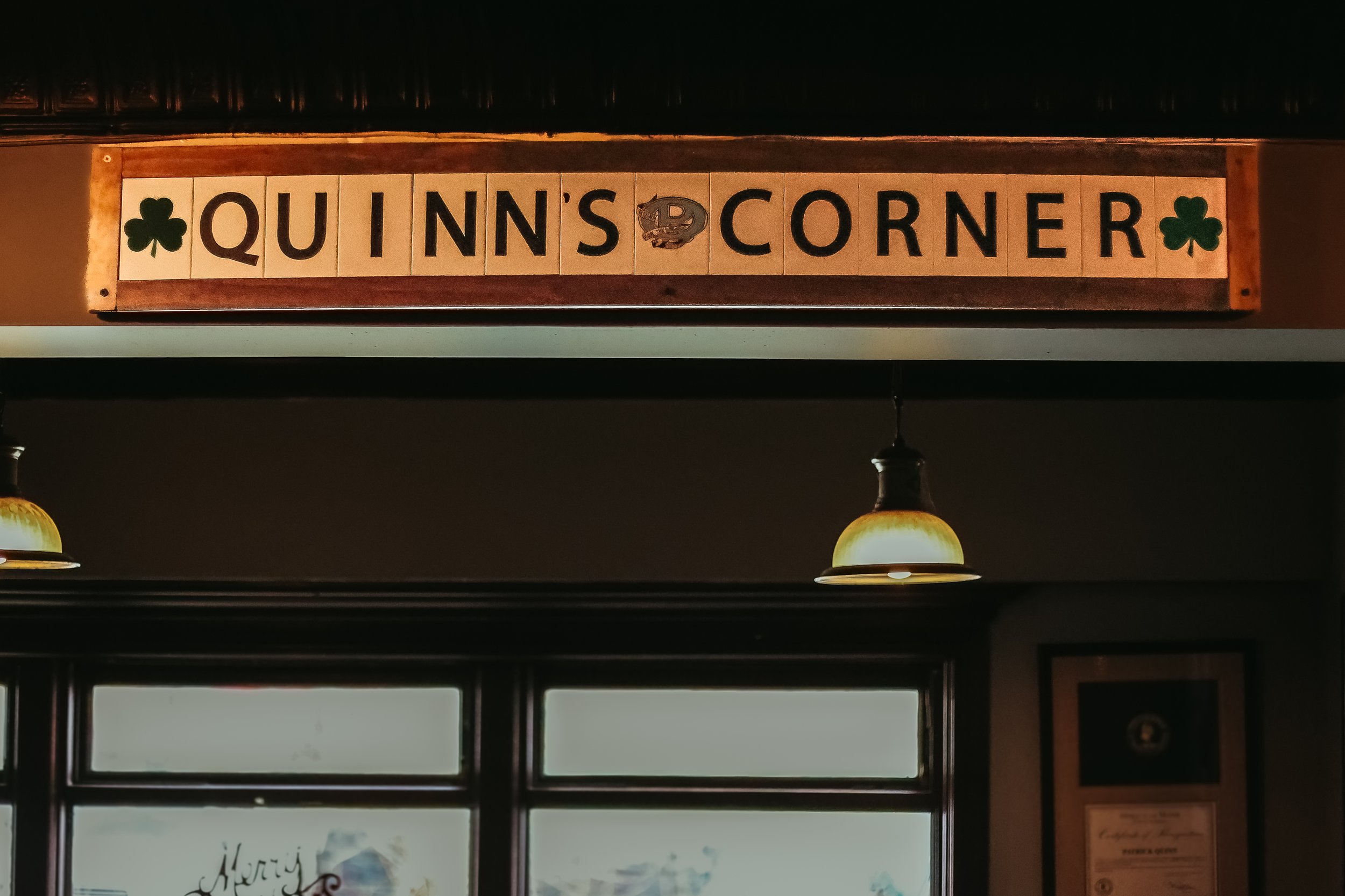 Quinn's Corner - In Memory of Pat Quinn