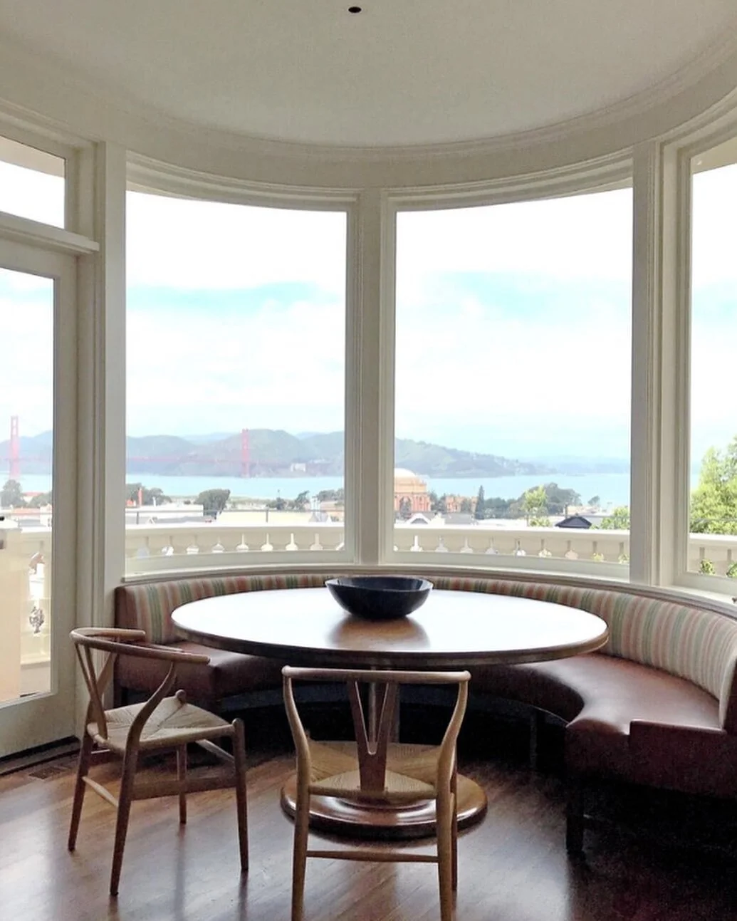 Thank you to @elle_nl for featuring our San Francisco Residence!  Link in bio for the full piece  and to learn more about this special breakfast nook that overlooks the bay &amp; much more  #pressfeature #martinyoungdesign