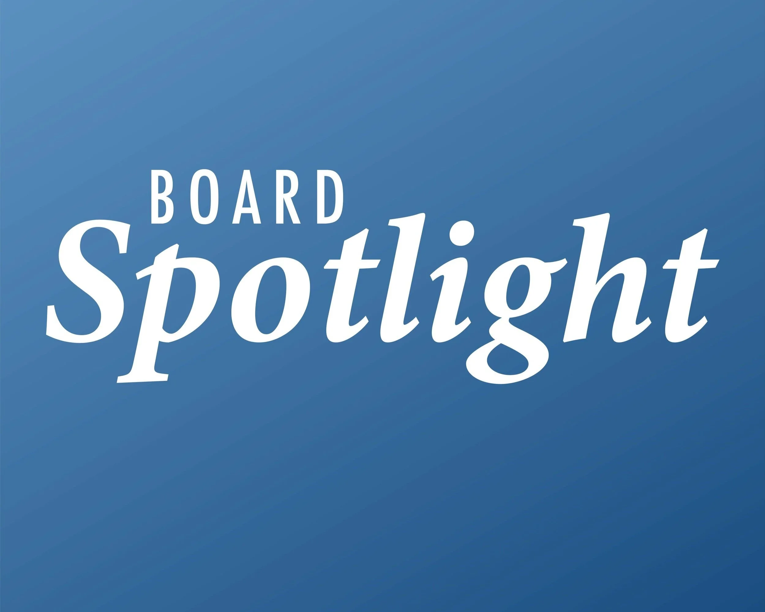 Board Spotlight: Andrea Anderson