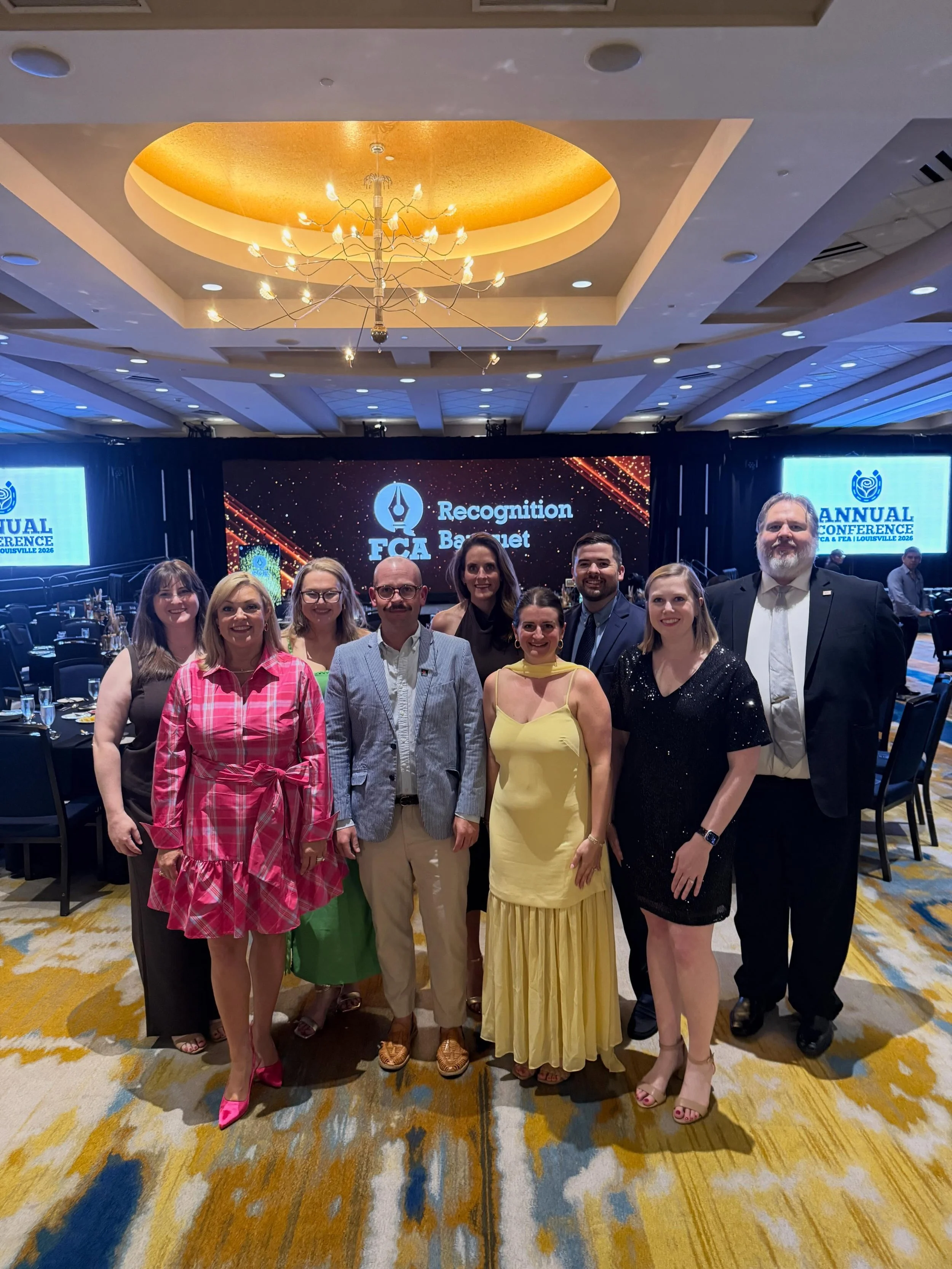 Cheers to the FCA Board of Directors for 2026-2027! We can&rsquo;t wait to benefit from your leadership! 🥂

(not pictured: Director of Finance Brent Buswell)