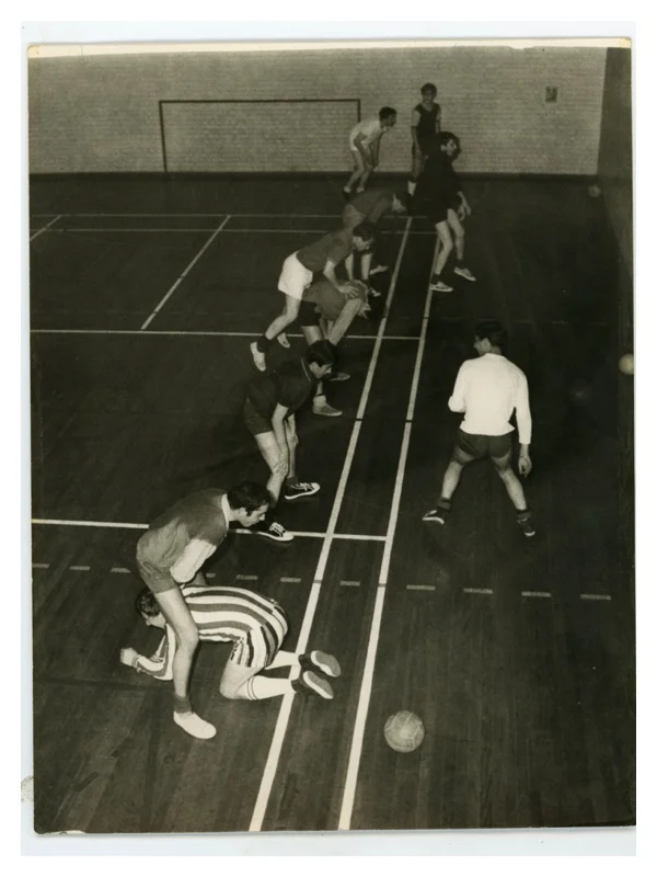 C116 Gym Display/Football Practice