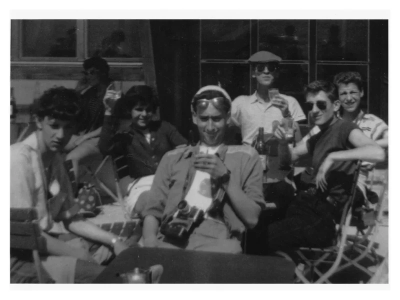 C2025 Switzerland 1958, Kleine Scheidegg, Jungfrau: Geoff Bentley, Brian Goodman, Carol Mayer, Maurice Mitzmaker, Freddy Shaw, Keith (?)