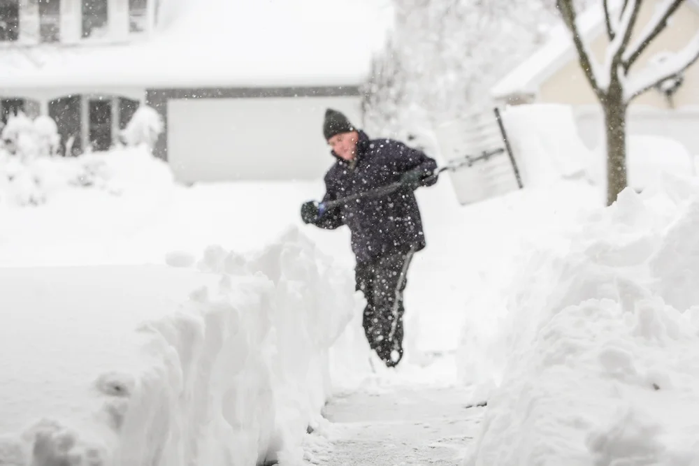 Heavy Snowstorm Hits Central French Provinces Hard