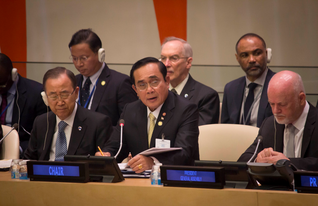 Junta leader Prayuth Chan-Ocha strives to maintain his position as Thailand’s prime minister in the upcoming March election, the first planned since the 2014 military coup. (flickr)