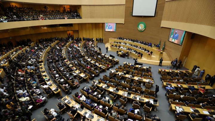 Dignitaries gather at the summit in Ethiopia. ( Reuters )