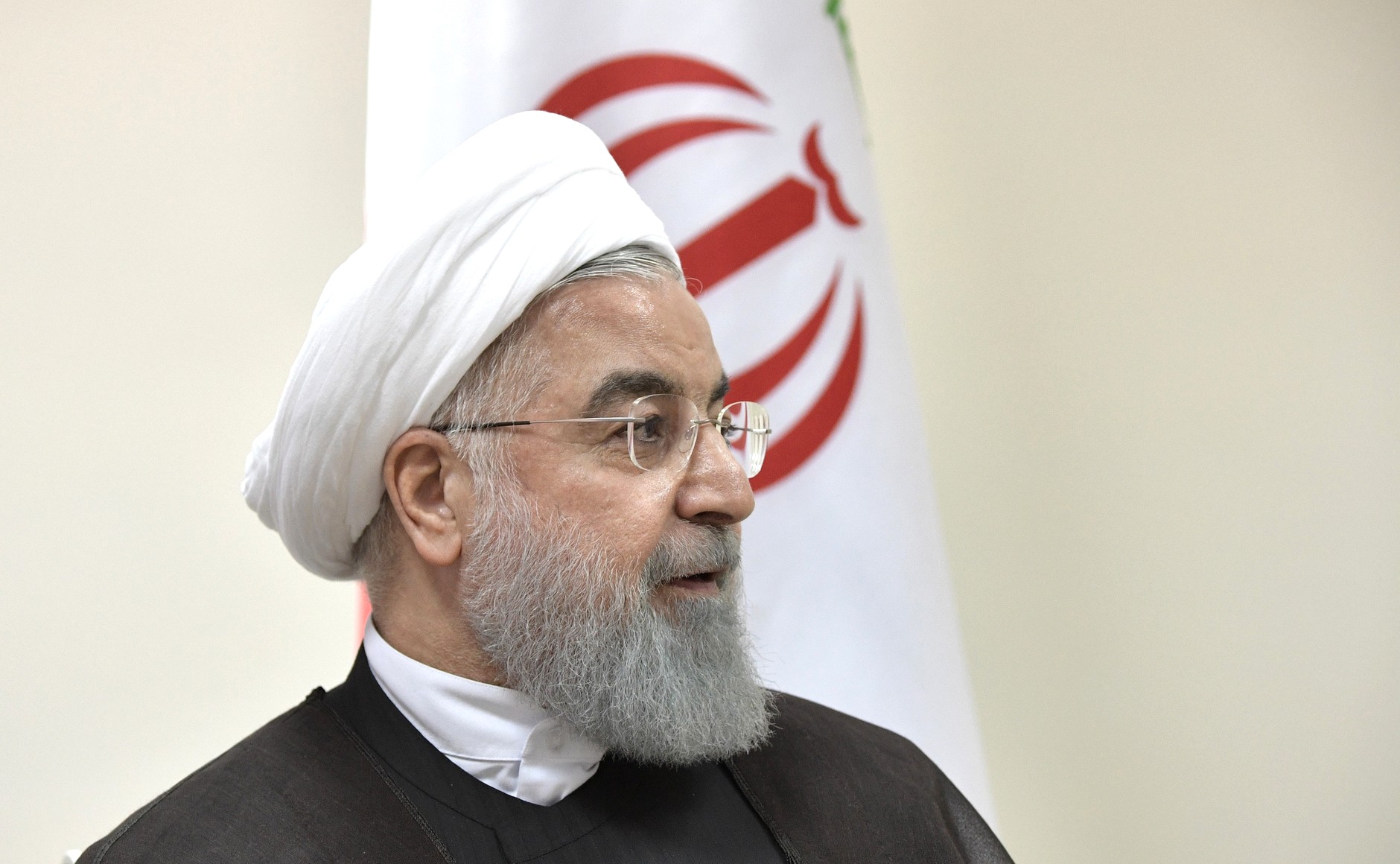 Rouhani’s visit to Iraq is the first time the Iranian president has visited the country. (The Kremlin)