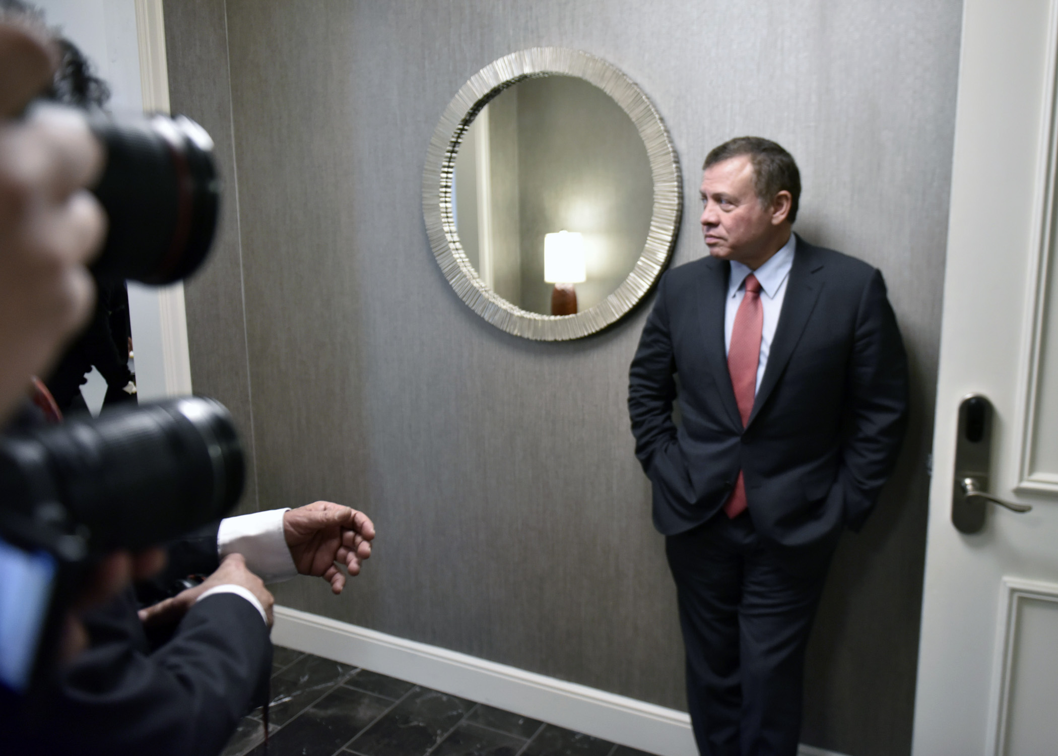 Jordanian King Abdullah II visited top U.S. officials to discuss the ongoing conflicts in the Middle East. (Wikimedia Commons)