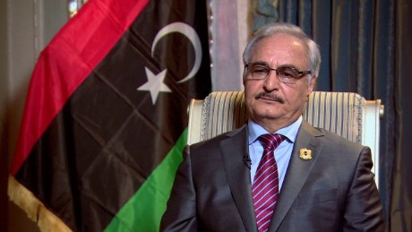 General Khalifa Haftar ordered an attack on Tripoli on April 4 ( CNN )