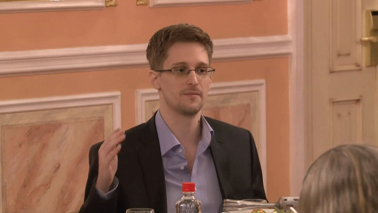 Edward Snowden in Moscow, 2013 (Wikimedia Commons)