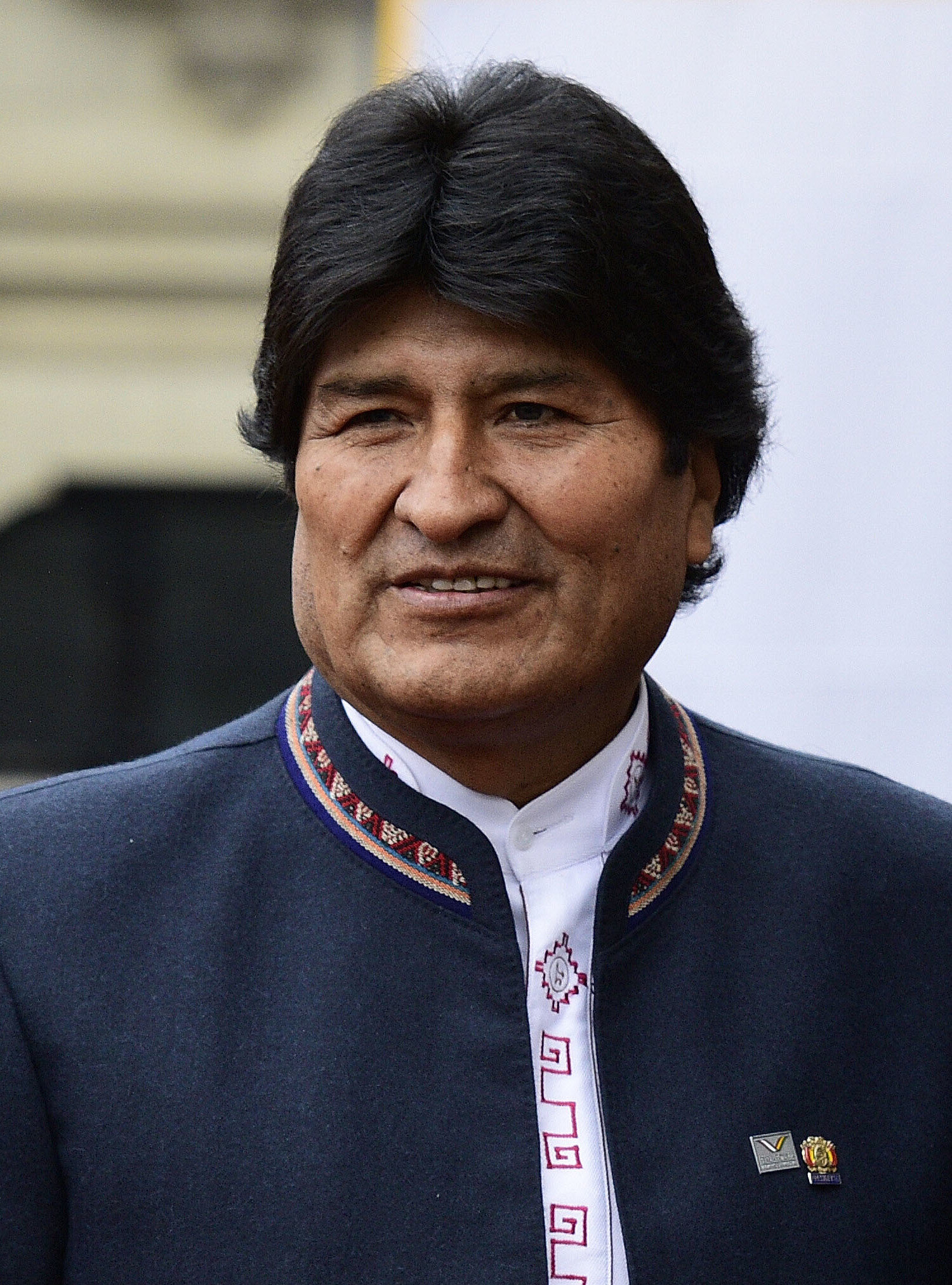 Bolivian President Evo Morales ( Wikipedia )