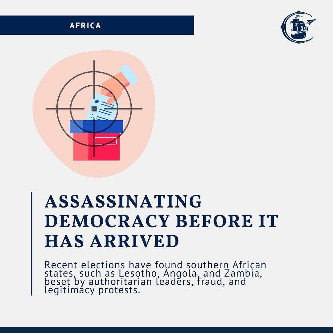 Recent elections have found southern African states beset by authoritarian leaders, fraud, and legitimacy protests, following the global trend of democratic backsliding. As their countries embark on the long road from authoritarianism to democracy, s