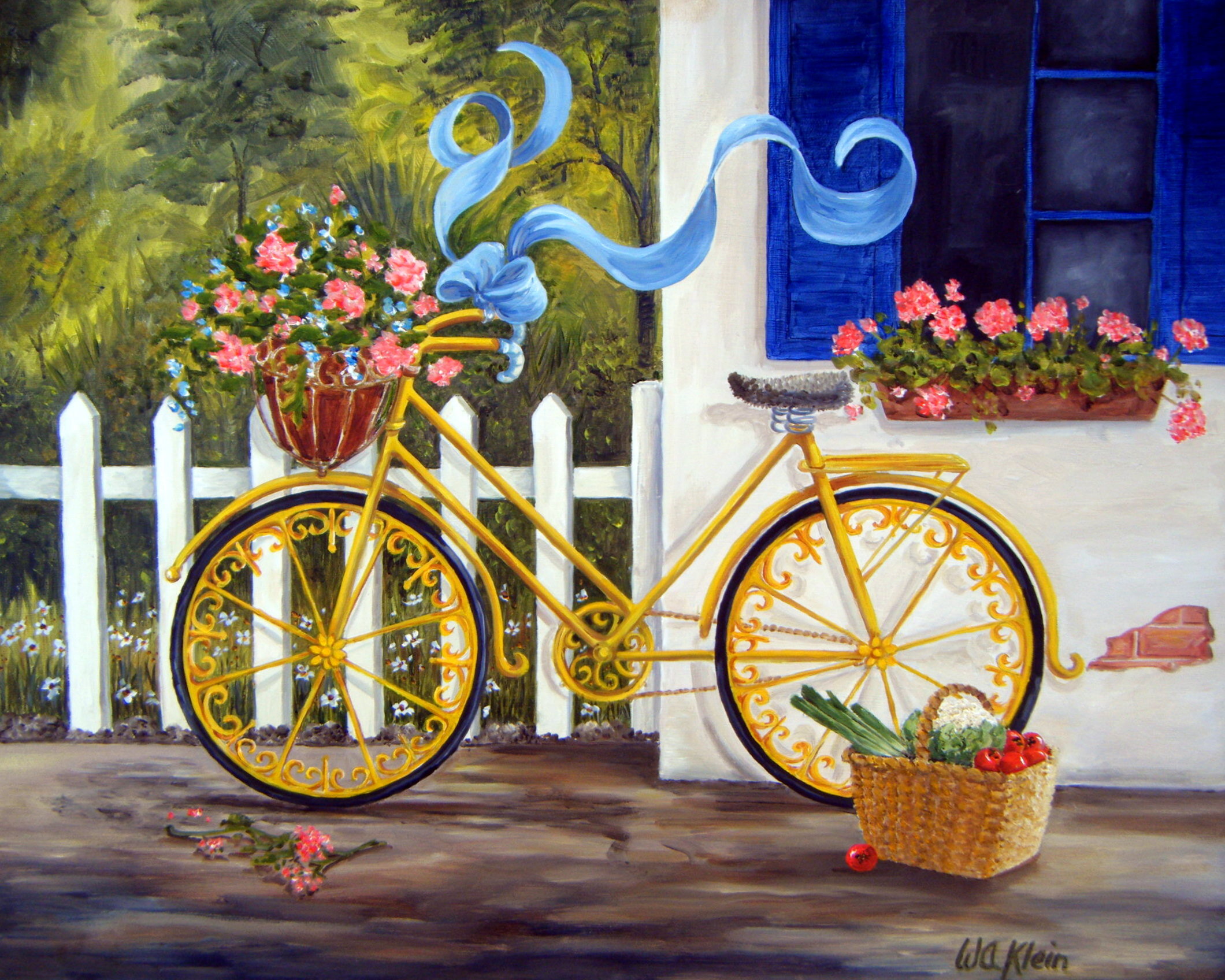 My Yellow Bicycle