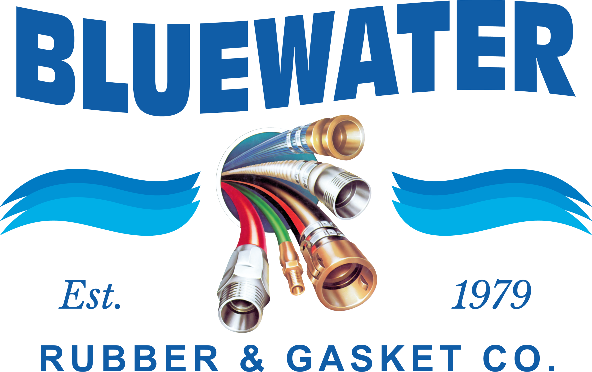 Bluewater Hose Logo Blue Text.png