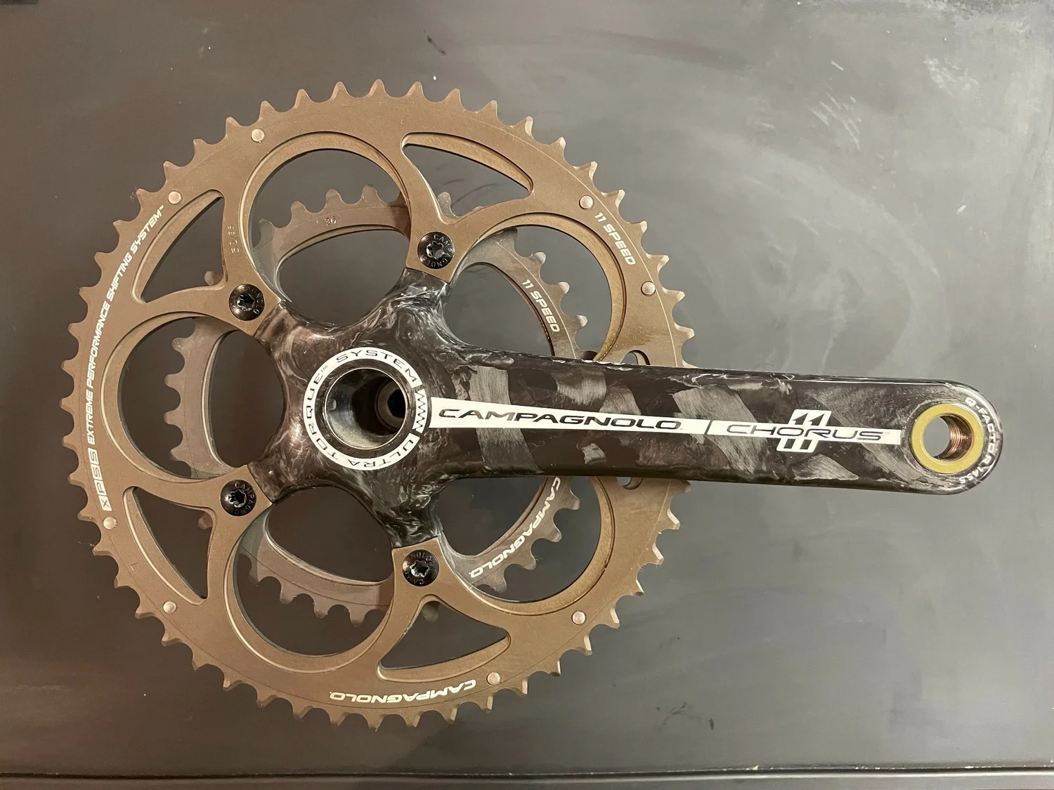 Campagnolo Super Record Crankset Bora Ultra Crankset Campagnolo