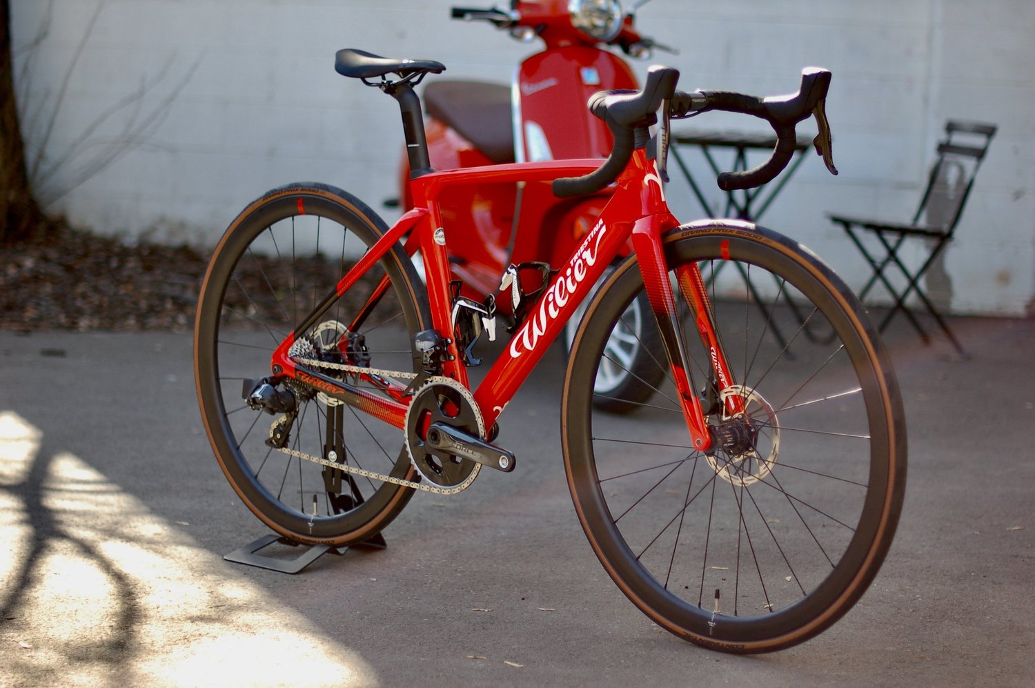 Wilier Cento10 SL Gloss Red Medium Chorus — Pedalhead Road Works