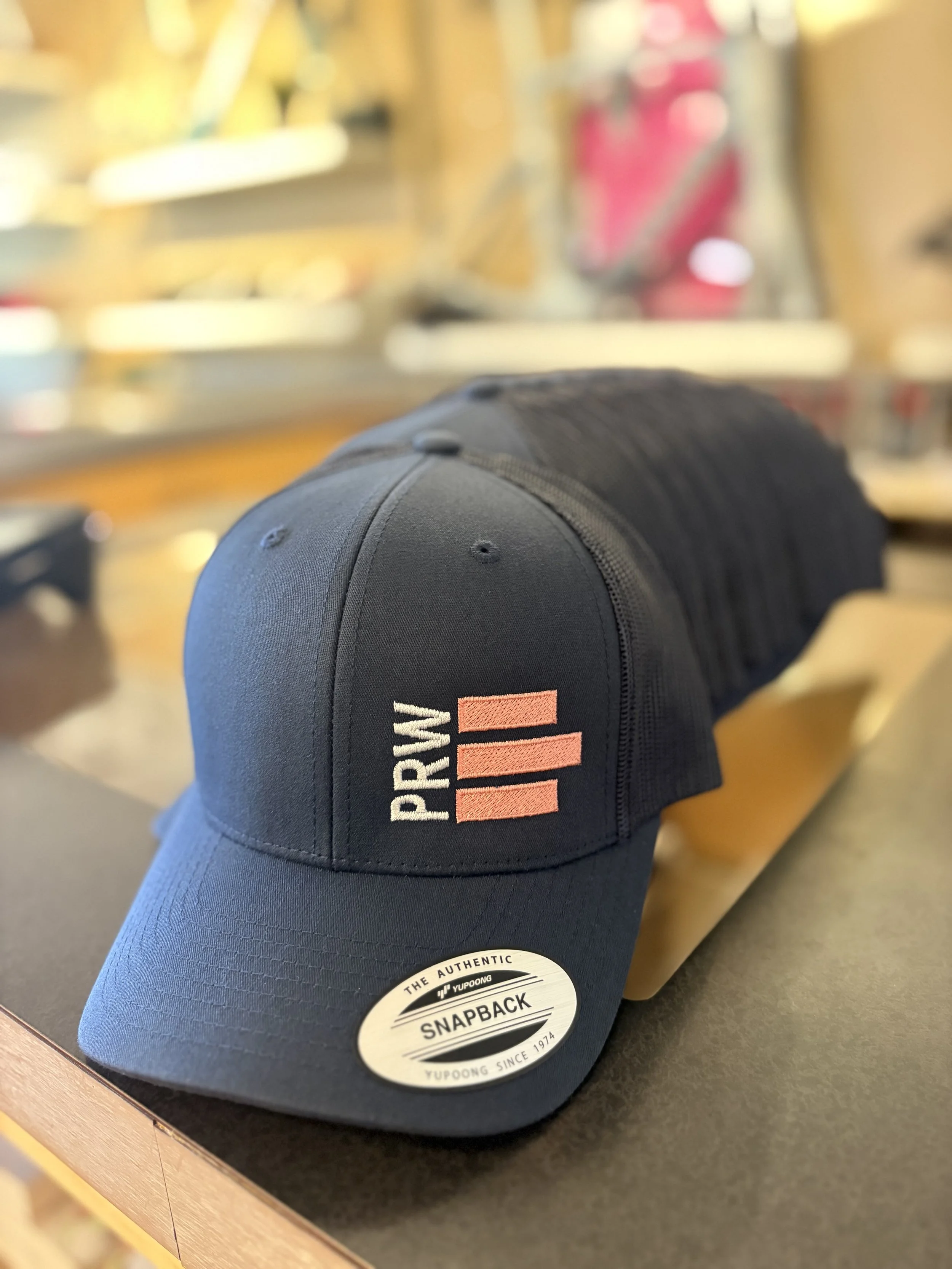 PRW Snapback Hat Navy