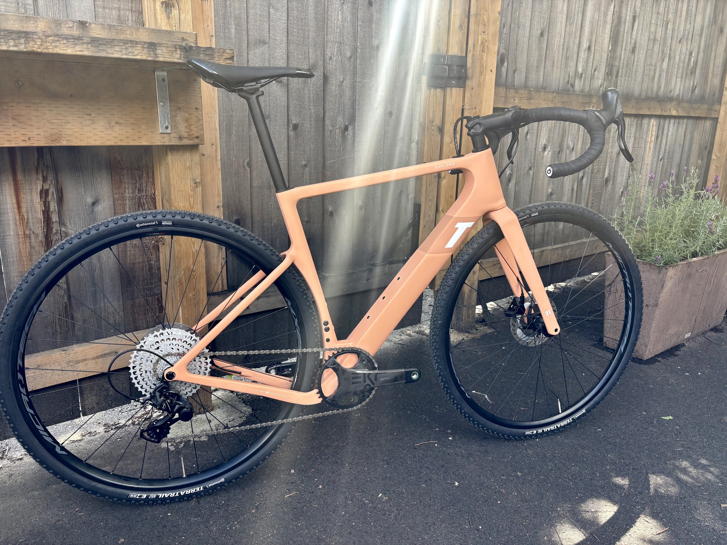 3T Ultra PRW Custom Campagnolo Ekar 54cm Terracotta
