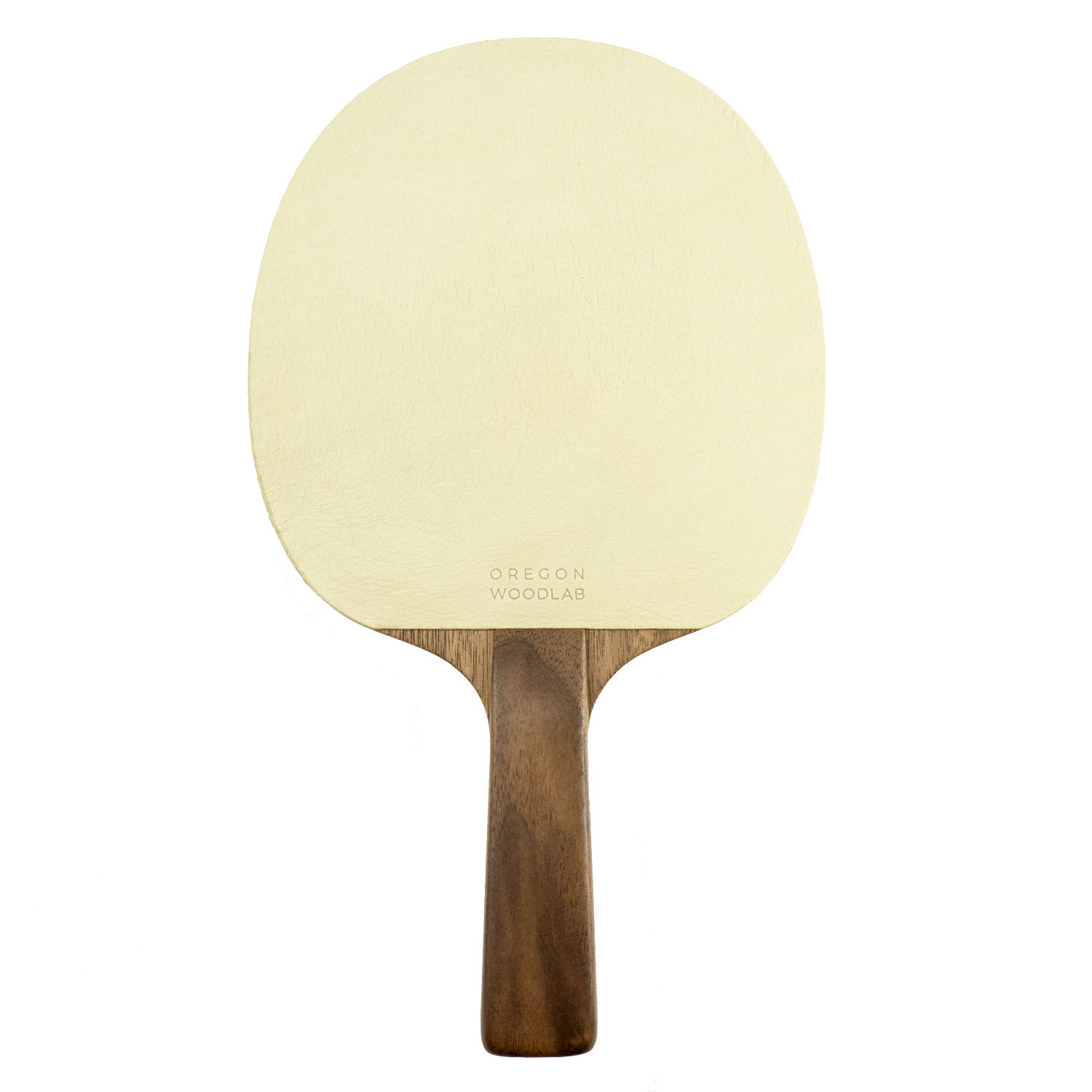 Oregon Wood Lab - Walnut Leather Table Tennis Rackets