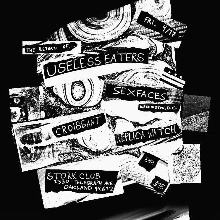 Useless Eaters, Sexfaces (Wash., DC), Croissant, Replica Watch