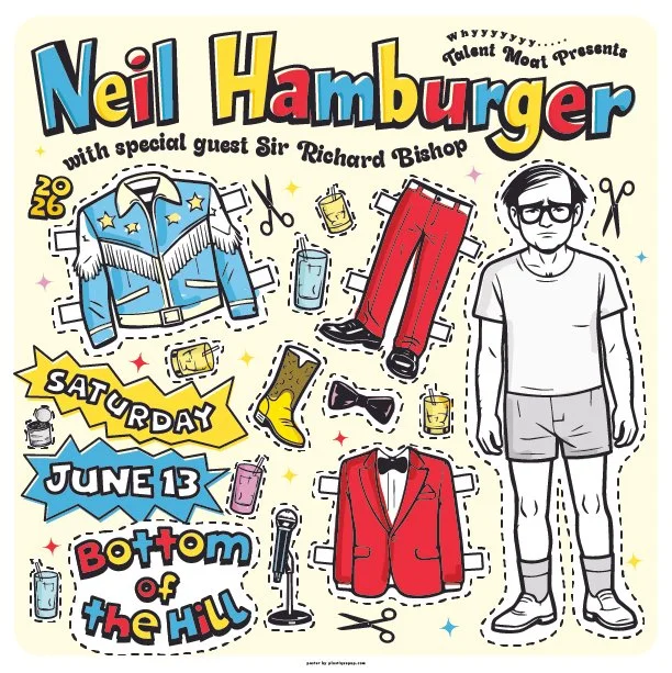 Neil Hamburger w/ special guest Sir Richard Bishop at Bottom of the Hill 