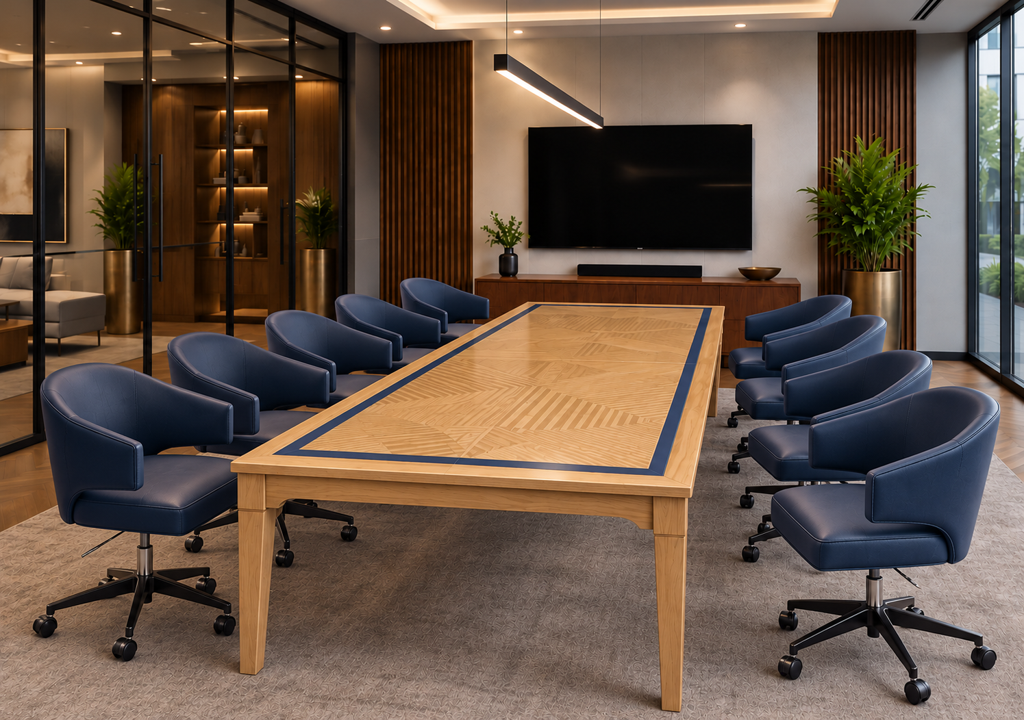 Symmetrical Navy Chair Boardroom Elliot.png