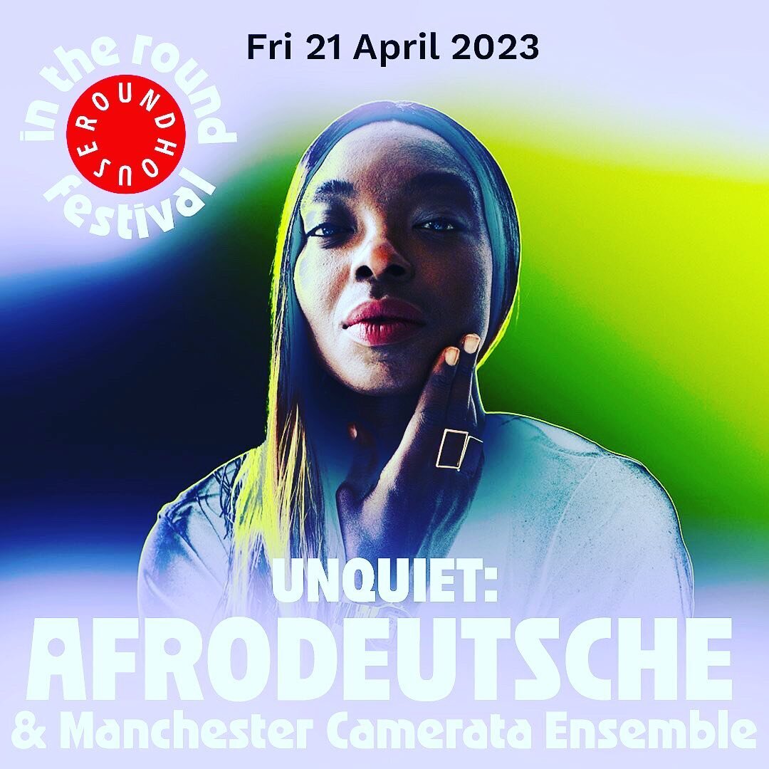 @unquiet_uk @robertamesmusic
@manchestercamerata @newformmusic
@littlebigbooking 

present ::

UNQUIET @intheroundhouse

@afrodeutsche with Manchester Camerata Ensemble

21st April 2023

tickets onsale tomorrow 
@roundhouseldn