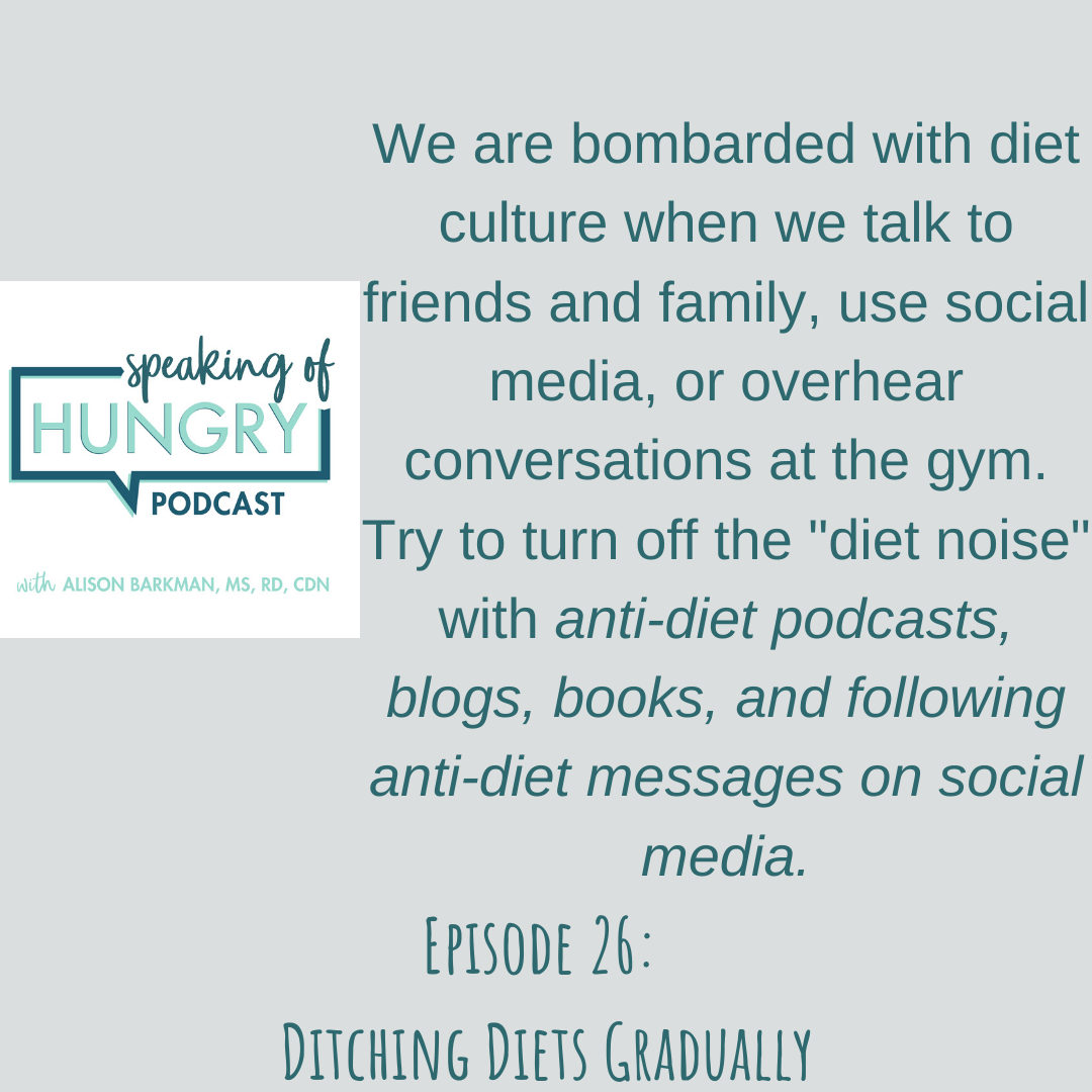 Episode 26: Ditching Diets Gradually