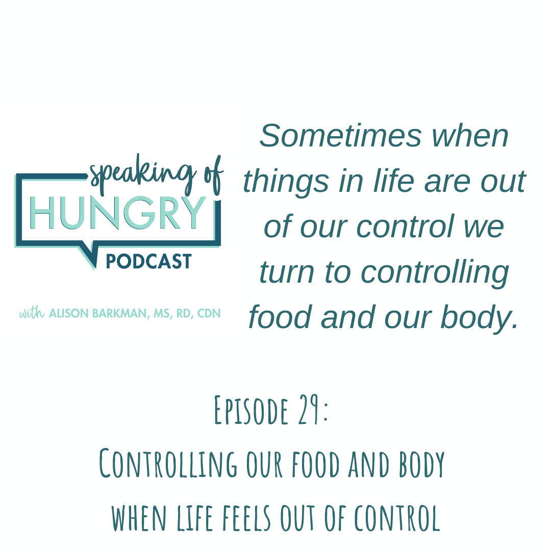 Episode 29: Controlling Your Life Through Food