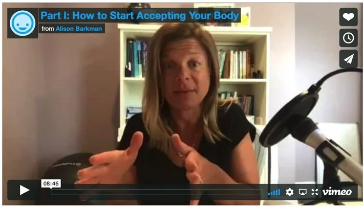 How to Start Accepting Your Body - Part I