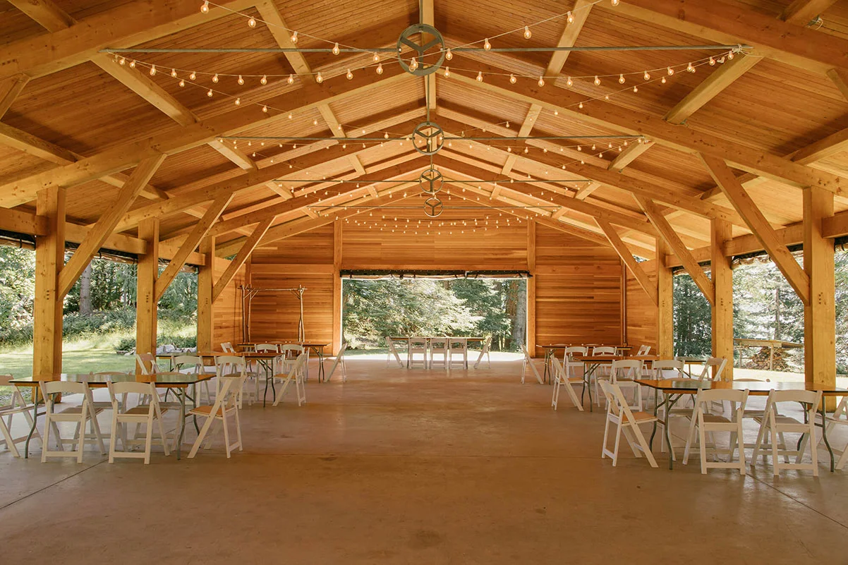 The wedding paviljon