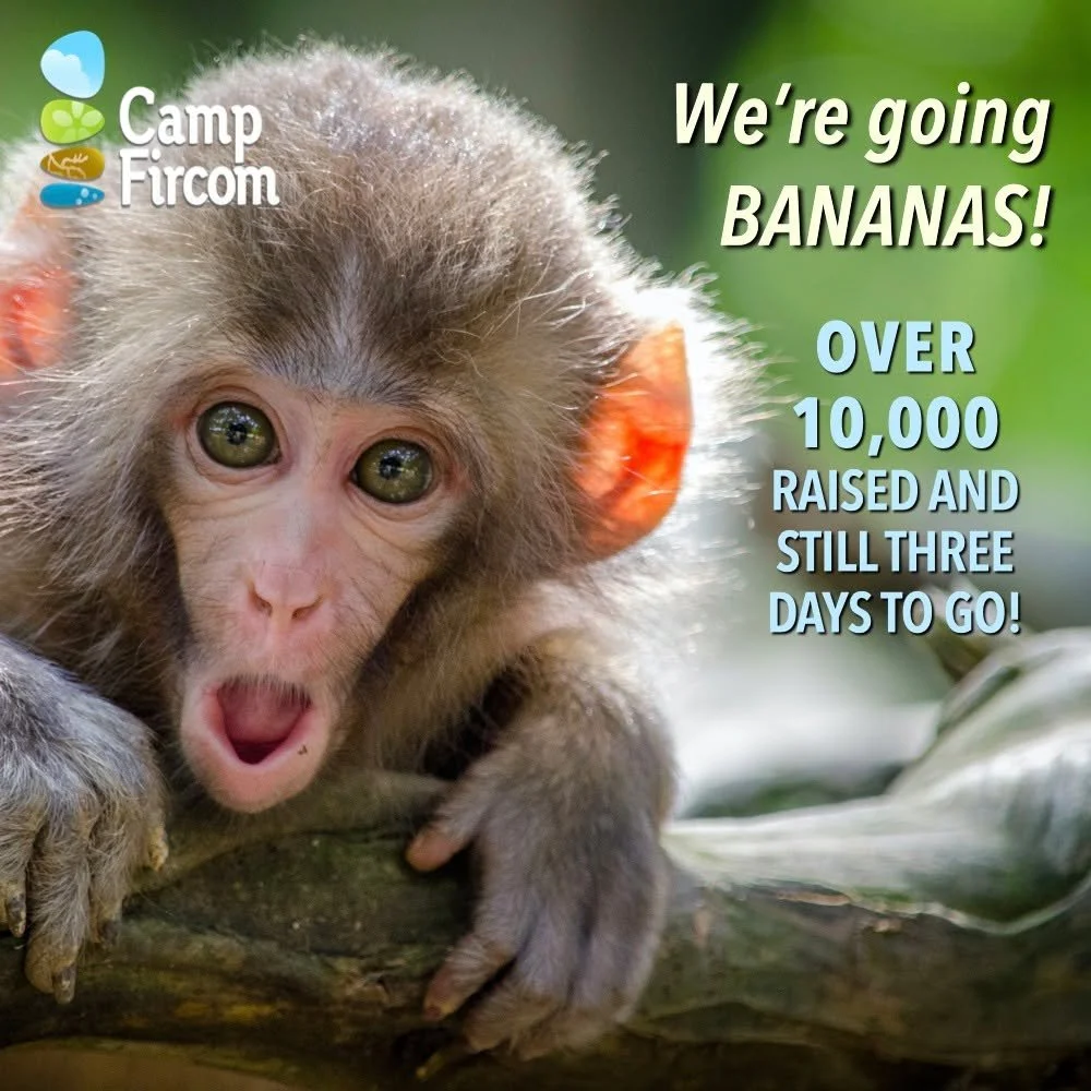 Camp Fircom Annual Online Auction is in FULL SWING! 
We are soooooo excited that we've raised well over 10,000 and we still have three days to go!!!! There are still items that haven't been bid on, like the ROUND TRIP FLIGHT TO WHITEHORSE FOR TWO, In