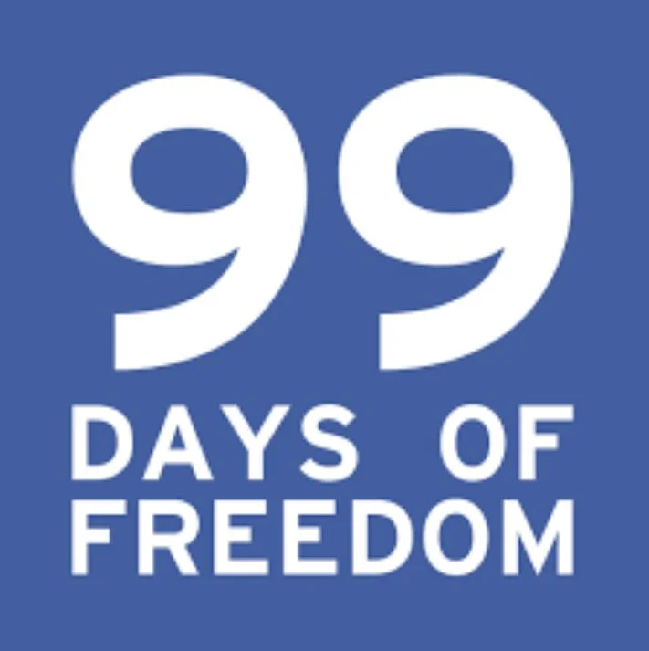 99 DAYS OF FREEDOM