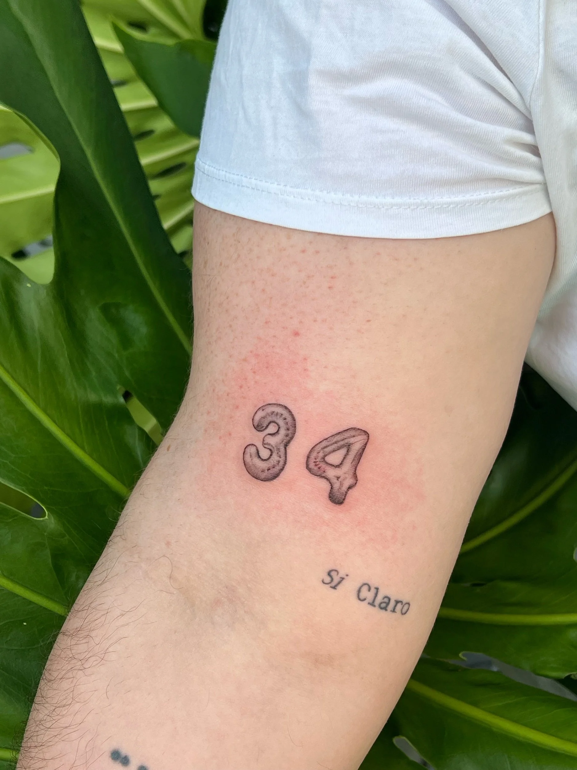 Number 29 Tattoo