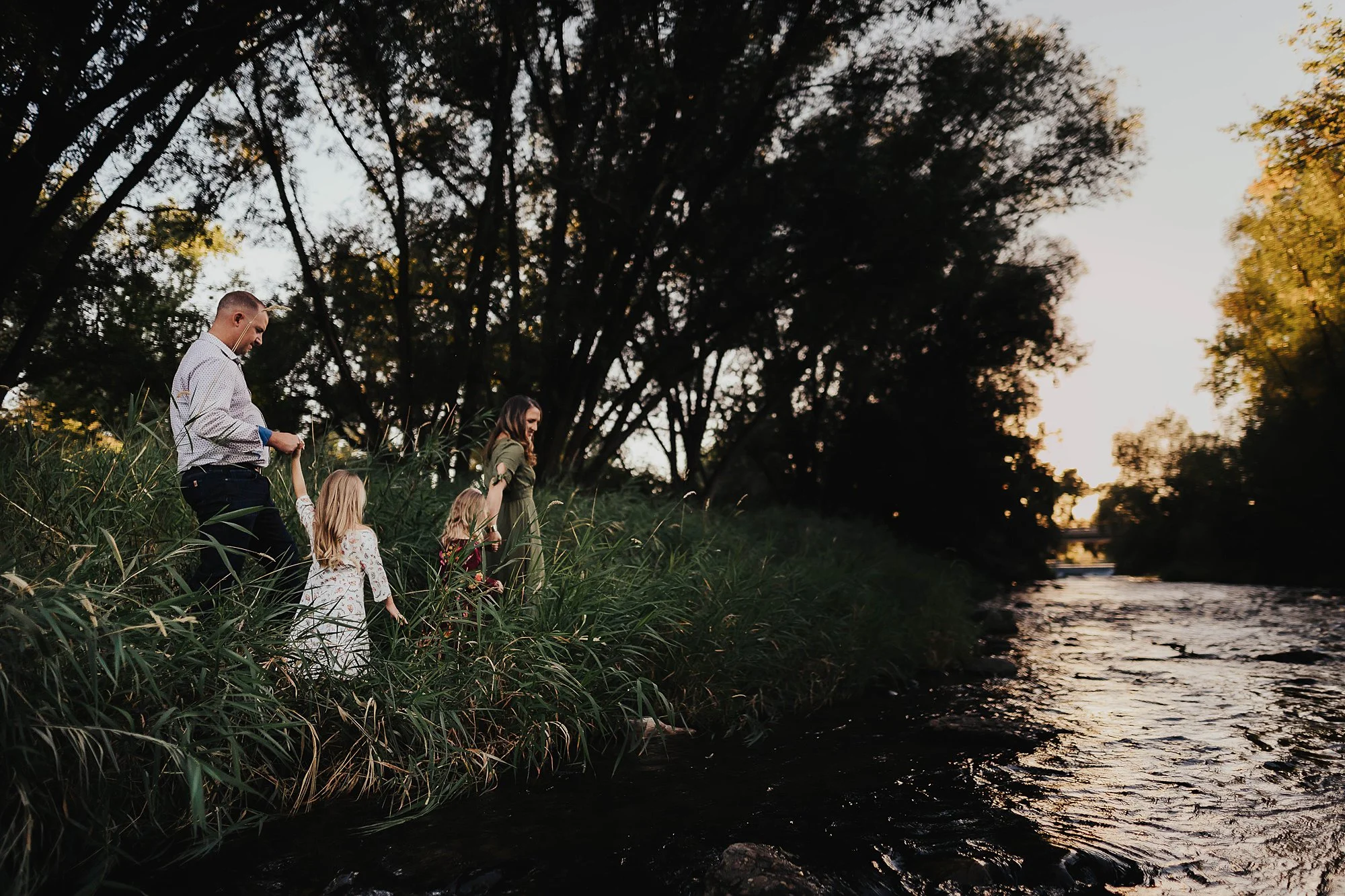 Sunny Evenings and River Frolicking