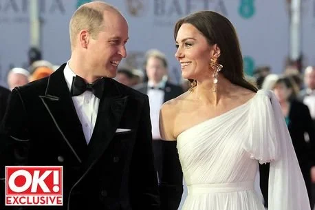 'Kate and William showed their cheeky side at BAFTAs and were in their own bubble' - OK! Online - February 2023