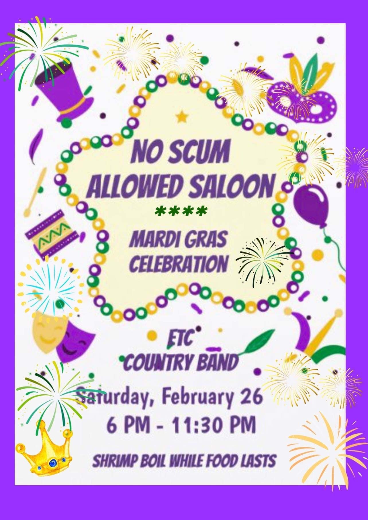 Mardi Gras Celebration