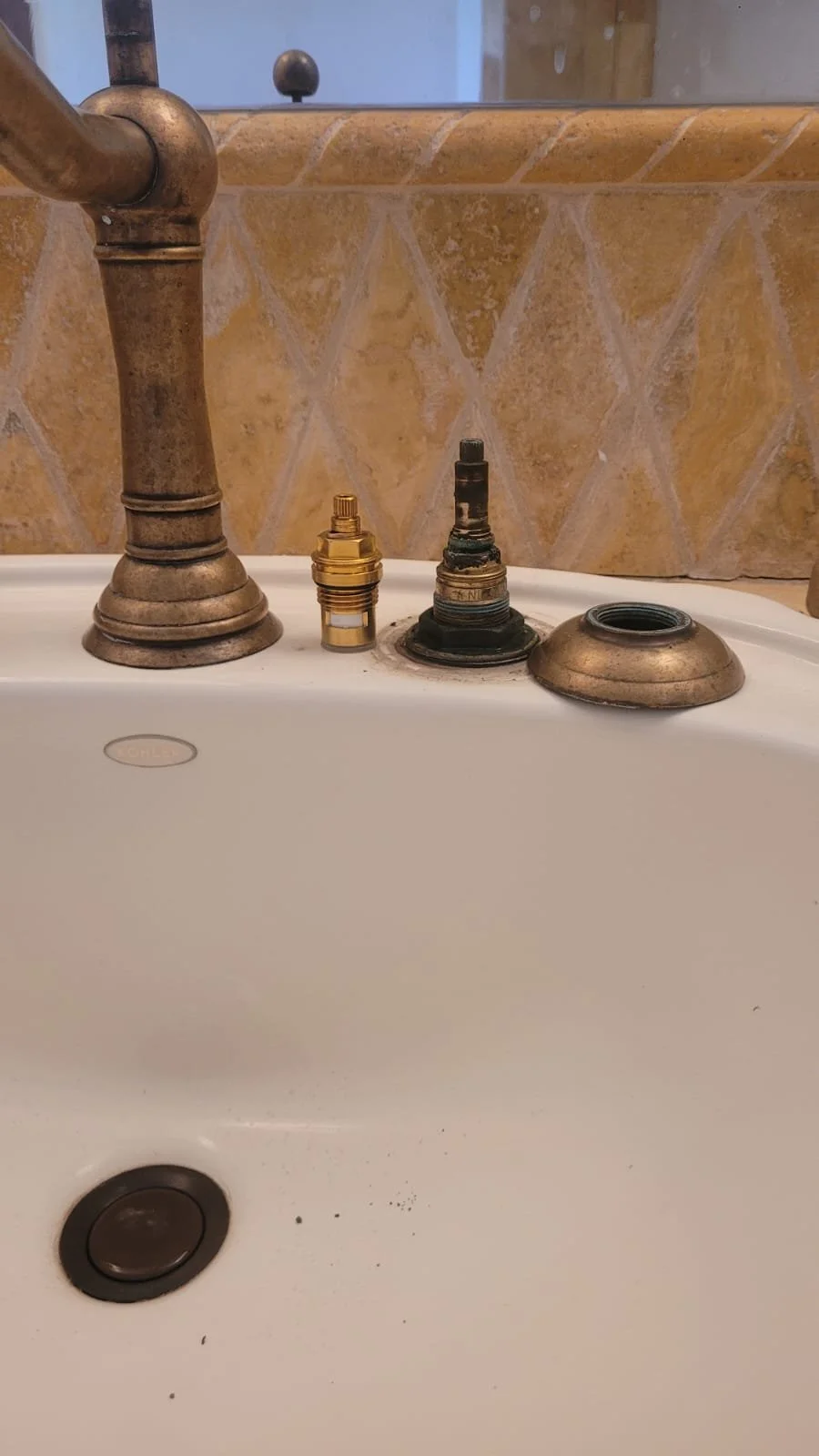 rohl cold faucet stem repair.JPG